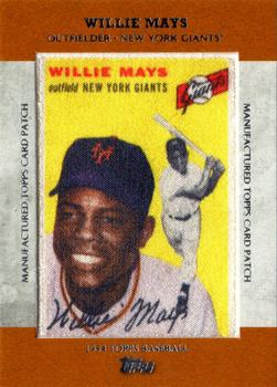 2013 Topps - Manufactured Topps Card Patch #MCP-5 Willie Mays Front