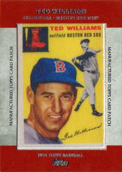 2013 Topps - Manufactured Topps Card Patch #MCP-6 Ted Williams Front