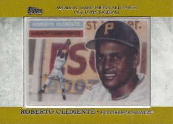 2013 Topps - Manufactured Topps Card Patch #MCP-9 Roberto Clemente Front