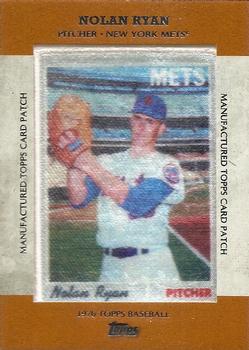 2013 Topps - Manufactured Topps Card Patch #MCP-14 Nolan Ryan Front