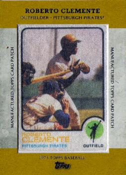 2013 Topps - Manufactured Topps Card Patch #MCP-15 Roberto Clemente Front