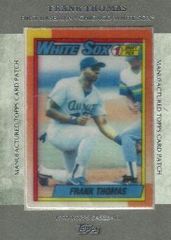 2013 Topps - Manufactured Topps Card Patch #MCP-20 Frank Thomas Front