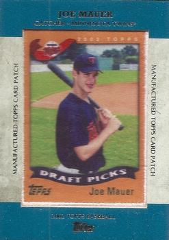 2013 Topps - Manufactured Topps Card Patch #MCP-21 Joe Mauer Front
