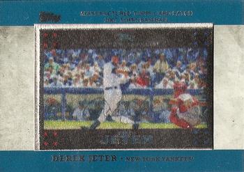 2013 Topps - Manufactured Topps Card Patch #MCP-23 Derek Jeter Front
