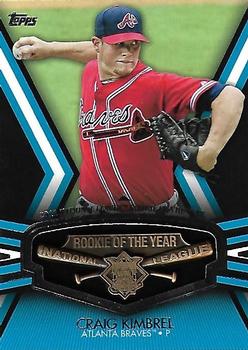 2013 Topps - Rookie of the Year Award Winners Trophy #ROY-CK Craig Kimbrel Front