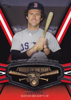 2013 Topps - Rookie of the Year Award Winners Trophy #ROY-FL Fred Lynn Front