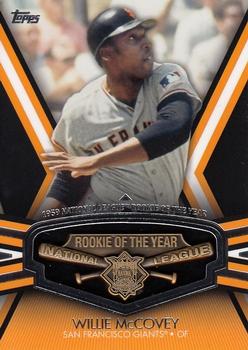 2013 Topps - Rookie of the Year Award Winners Trophy #ROY-WMC Willie McCovey Front