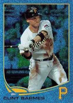 2013 Topps - Silver Slate Blue Sparkle #92 Clint Barmes Front