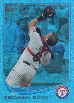2013 Topps - Silver Slate Blue Sparkle #184 Geovany Soto Front