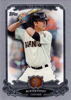 2013 Topps - The Elite #TE-14 Buster Posey Front