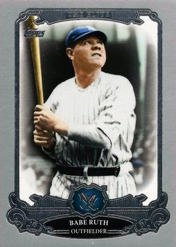 2013 Topps - The Elite #TE-17 Babe Ruth Front