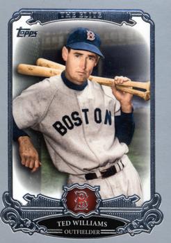 2013 Topps - The Elite #TE-18 Ted Williams Front