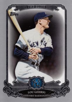 2013 Topps - The Elite #TE-20 Lou Gehrig Front