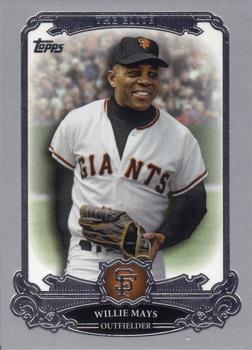 2013 Topps - The Elite #TE-15 Willie Mays Front