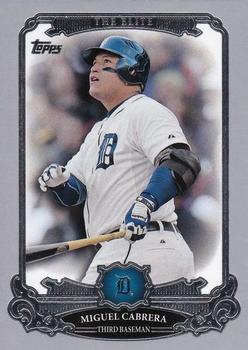 2013 Topps - The Elite #TE-1 Miguel Cabrera Front