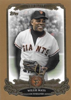 2013 Topps - The Elite Gold #TE-15 Willie Mays Front