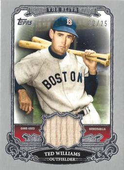 2013 Topps - The Elite Relics #TER-TW Ted Williams Front