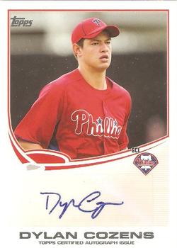 2013 Topps Pro Debut - Autographs #PDA-DC Dylan Cozens Front