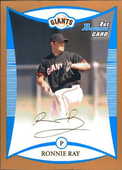 2008 Bowman - Prospects Gold #BP104 Ronnie Ray Front
