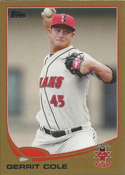 2013 Topps Pro Debut - Gold #100 Gerrit Cole Front