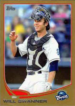 2013 Topps Pro Debut - Gold #138 Will Swanner Front