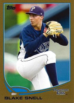 2013 Topps Pro Debut - Gold #40 Blake Snell Front