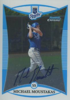 2008 Bowman - Chrome Prospects #BCP112 Mike Moustakas Front