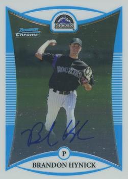 2008 Bowman - Chrome Prospects #BCP129 Brandon Hynick Front