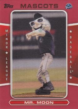 2013 Topps Pro Debut - Mascots Red #MAS-MM Mr. Moon Front