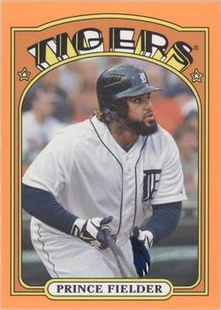 2013 Topps Archives - Orange Day Glow #40 Prince Fielder Front