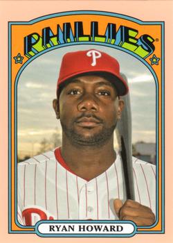 2013 Topps Archives - Orange Day Glow #47 Ryan Howard Front