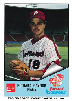 1984 Cramer Portland Beavers #212 Richard Gaynor Front