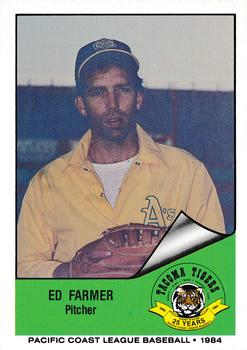 1984 Cramer Tacoma Tigers #247 Ed Farmer Front