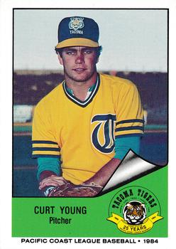 1984 Cramer Tacoma Tigers #85 Curt Young Front