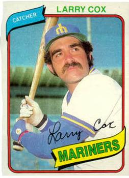 1980 Topps #116 Larry Cox Front