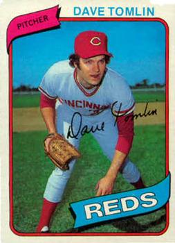 1980 Topps #126 Dave Tomlin Front