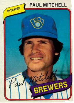 1980 Topps #131 Paul Mitchell Front