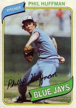 1980 Topps #142 Phil Huffman Front