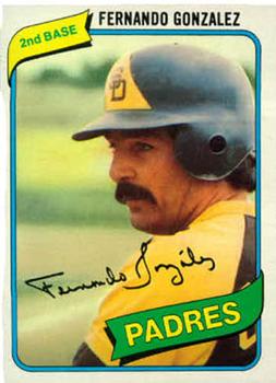 1980 Topps #171 Fernando Gonzalez Front