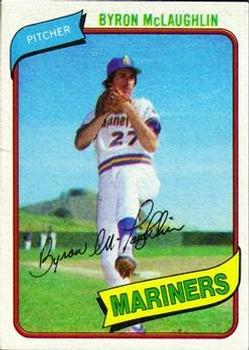 1980 Topps #197 Byron McLaughlin Front