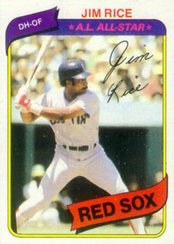 1980 Topps #200 Jim Rice Front