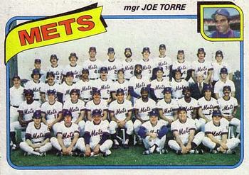 1980 Topps #259 New York Mets / Joe Torre Front