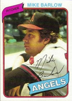 1980 Topps #312 Mike Barlow Front