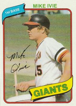 1980 Topps #62 Mike Ivie Front