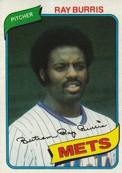 1980 Topps #364 Ray Burris Front