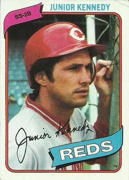 1980 Topps #377 Junior Kennedy Front
