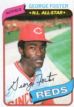 1980 Topps #400 George Foster Front
