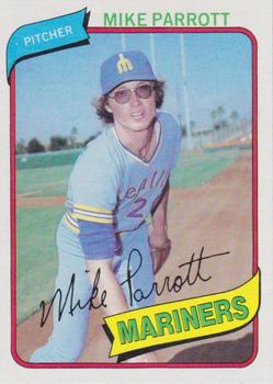 1980 Topps #443 Mike Parrott Front