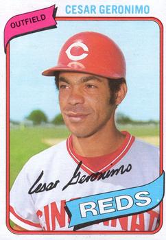 1980 Topps #475 Cesar Geronimo Front
