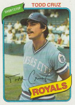 1980 Topps #492 Todd Cruz Front